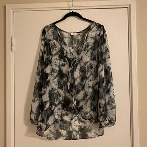 Tie dye blouse
